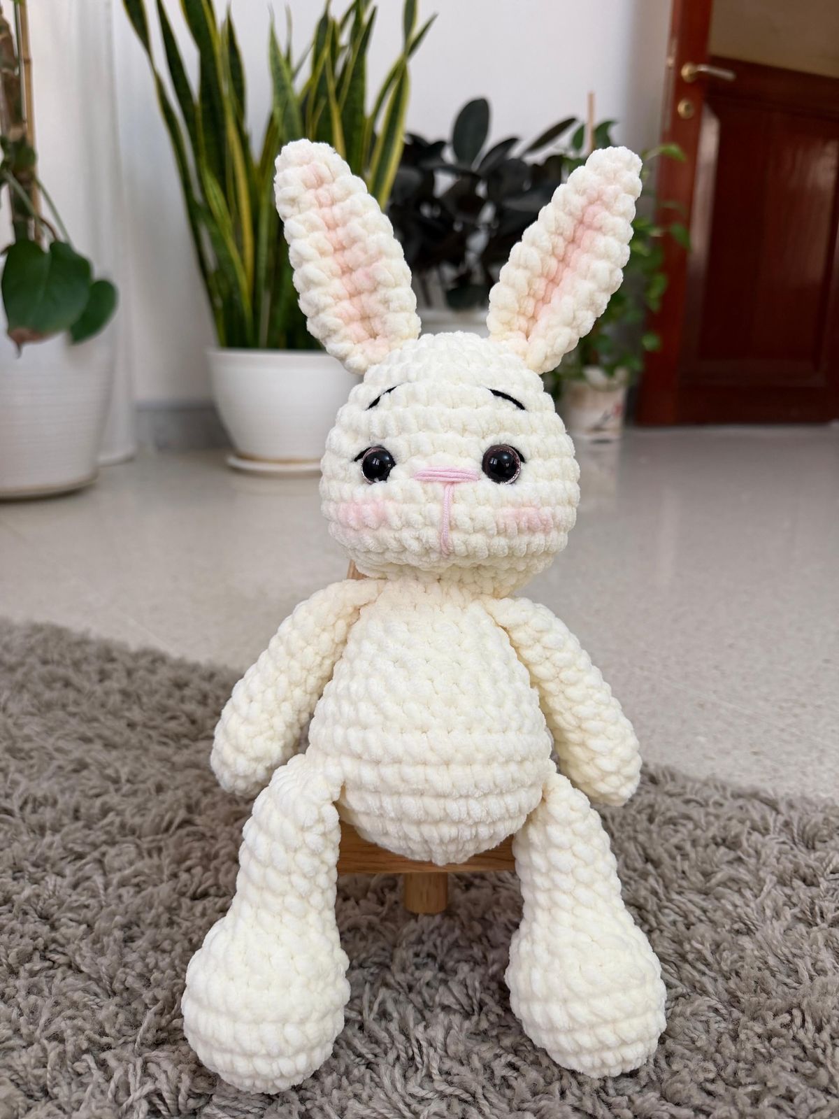 Handmade crochet amigurumi piece by Loomé by Shilpa, Al Ain UAE.