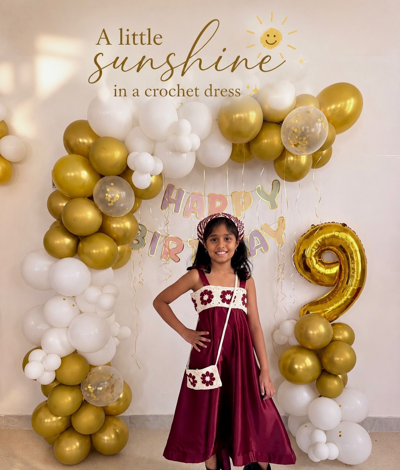 Handmade crochet clothing piece by Loomé by Shilpa, Al Ain UAE.