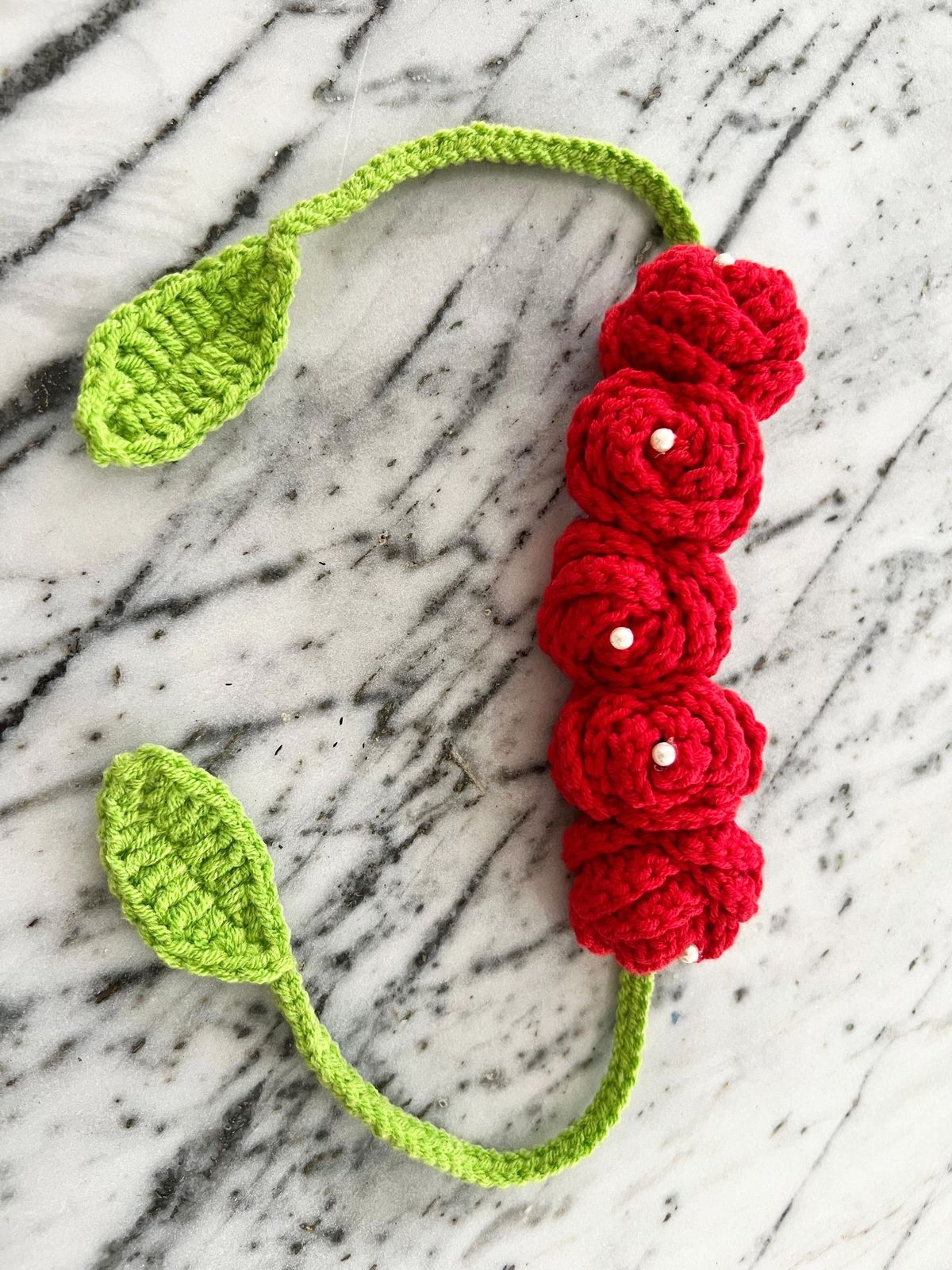 Handmade crochet flower piece by Loomé by Shilpa, Al Ain UAE.